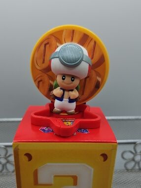 2026 McDonald's Super Mario Galaxy Movie Toad Happy Meal toy